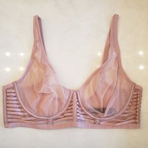 Victoria's Secret Unlined Mesh Bra 34C